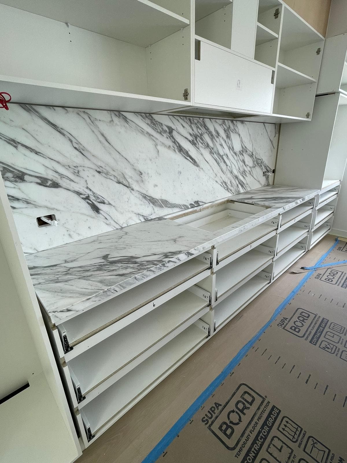 image of project New Home Build with Marble Kitchen