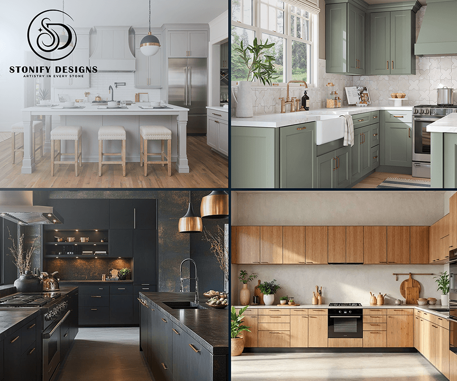 Top 10 Cabinet and Stone Benchtop Color Combinations